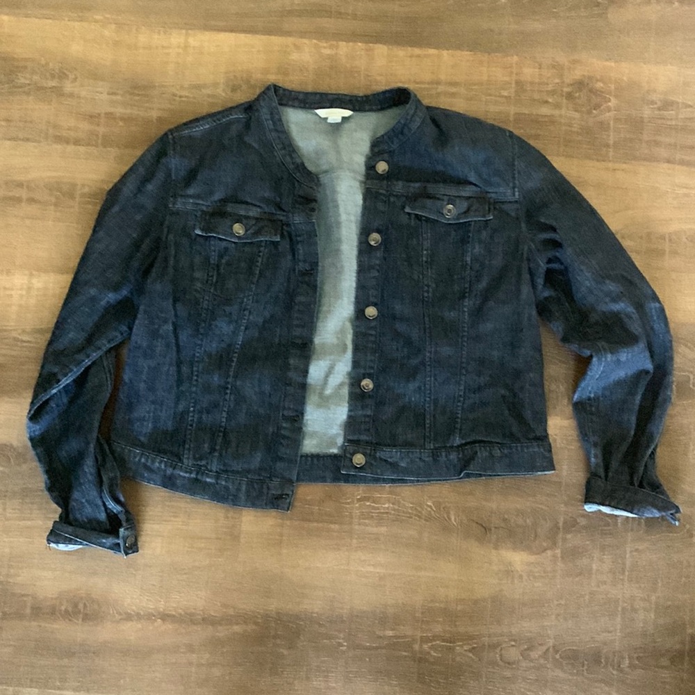 Garnet Hill Denim Jacket - sz 18